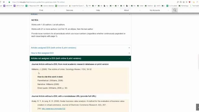 APA style 7th edition: Articles not assigned a DOI (2020; HD) смотреть онлайн