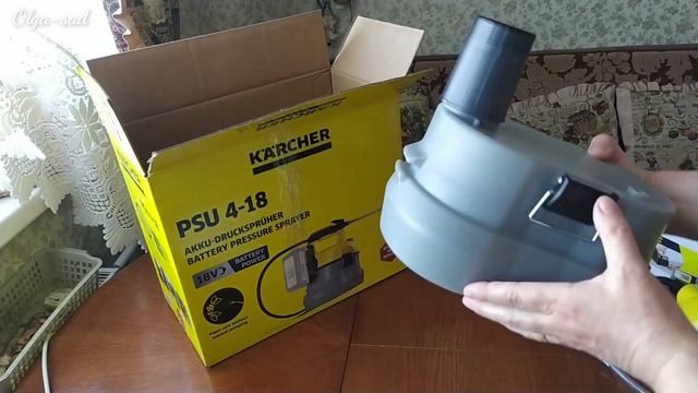 Аккумуляторный садовый опрыскиватель . Обзор Karcher PSU 4-18.