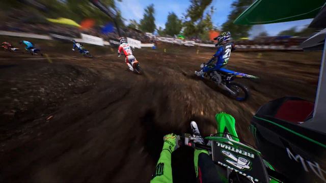 MXGP Monster Energy Kawasaki Racing Team Helmet Cam GoPro | High Realistic Graphics смотреть онлайн