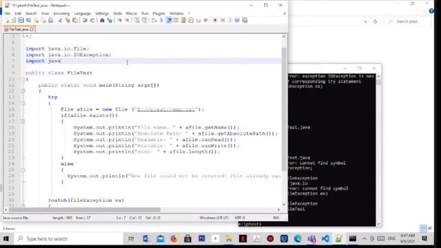 Object Oriented Development with Java | 8th Week Day 4||2021 June 9| смотреть онлайн