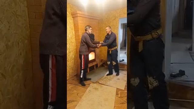 Чистка и ремонт печь финка (установка колпака) смотреть онлайн