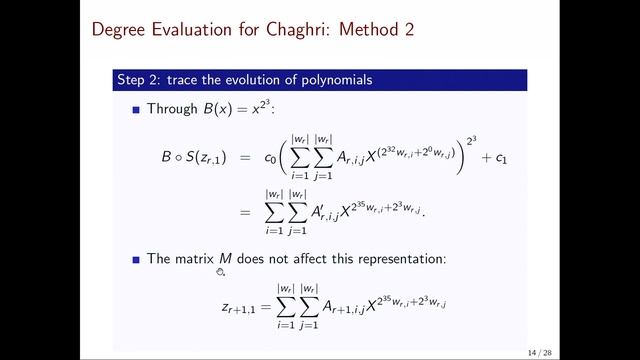 Eurocrypt 2023 session: Symmetric Design 1 смотреть онлайн