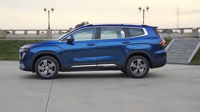 Geely Xing Yue - Metallic Shadow Blue смотреть онлайн