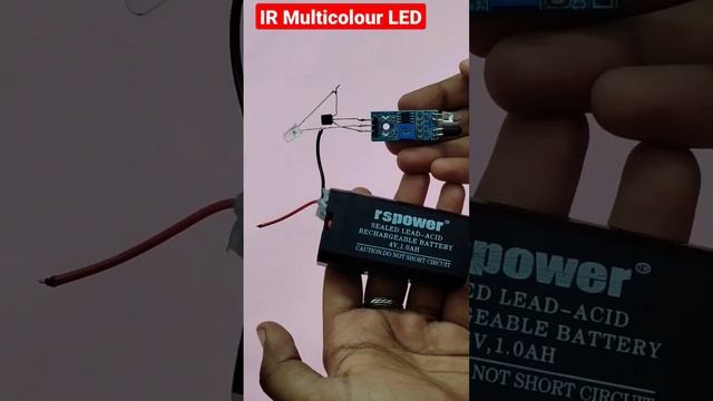 IR sensor Multicolour LED lighting #irsensor #led #electronicprojects смотреть онлайн