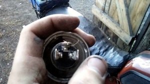 Светодиодная лампа в фару ИЖ с Алиэкспресс. Тюнинг ИЖ Планета 5