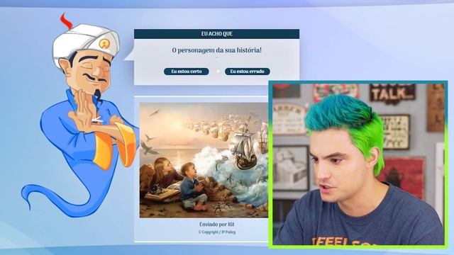 EU VENCI O AKINATOR [+10] смотреть онлайн