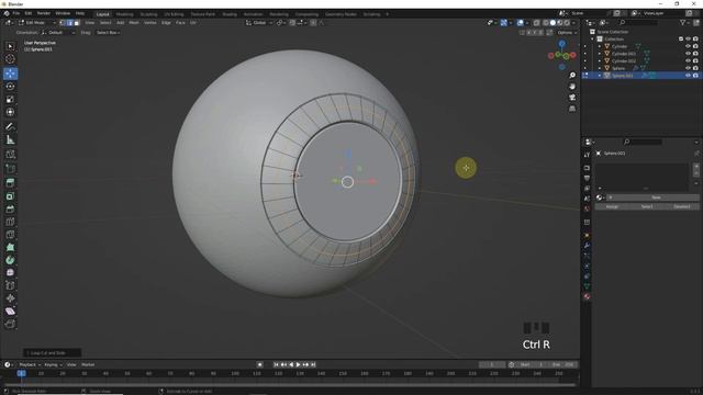 Make Spherical Drones Simply In Blender In 5 Min Beginner Tutorial #blender #3dtutorial