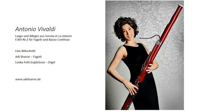 Antonio Vivaldi Largo und Allegro aus Sonata in La minore F.XIV Nr.3 für Fagott und Basso Continuo смотреть онлайн