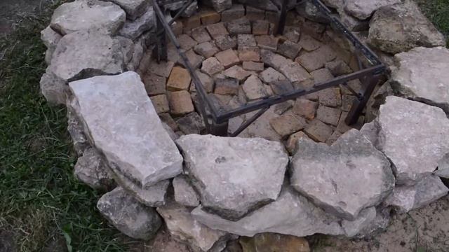 Делаем уличный очаг смотреть онлайн