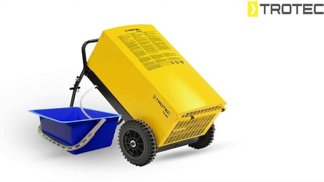 Trotec TTK 800: промышленный осушитель воздуха смотреть онлайн