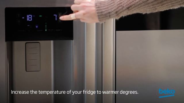 Fridge too cold? Here's how to change the temperature on your Beko Refrigerator смотреть онлайн
