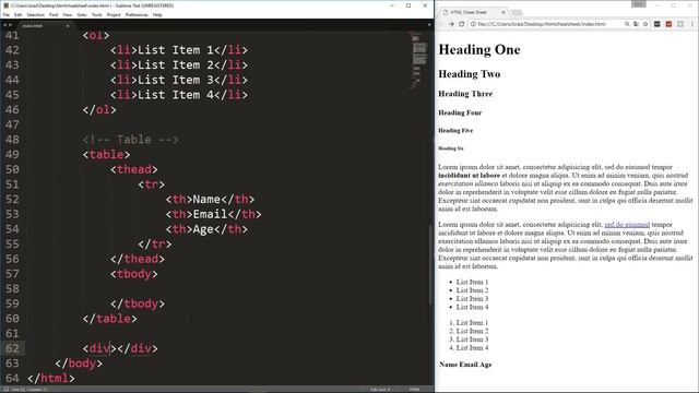 HTML Crash Course For Absolute Beginners смотреть онлайн