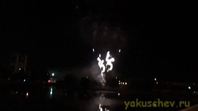 День города Одинцово. Праздничный фейерверк. 07.09.2014. смотреть онлайн