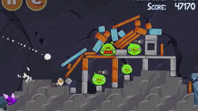 Angry Birds 16-10 3 Stars [RMOAB] смотреть онлайн