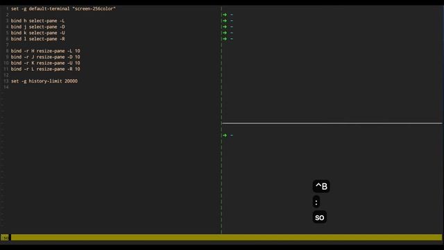 Vim 06 - Vim + Tmux = ♥ смотреть онлайн