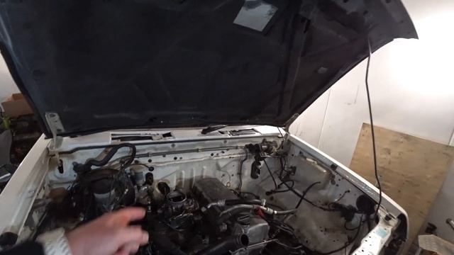 DatsunZ НАЧАЛО. СВАП VQ35DE. ВЫТАСКИВАЕМ СТАРЫЙ МОТОР. смотреть онлайн