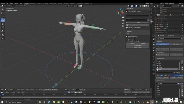 Retargeting ROKOKO Animations In Blender (60 Seconds!!!)