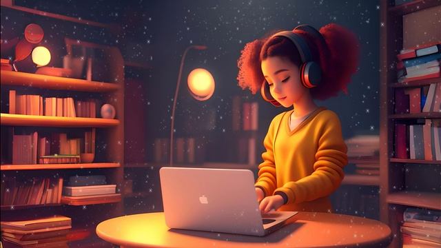 Get in the Zone: Elevate Your Study Game with Soothing Lofi and Jazz Music смотреть онлайн