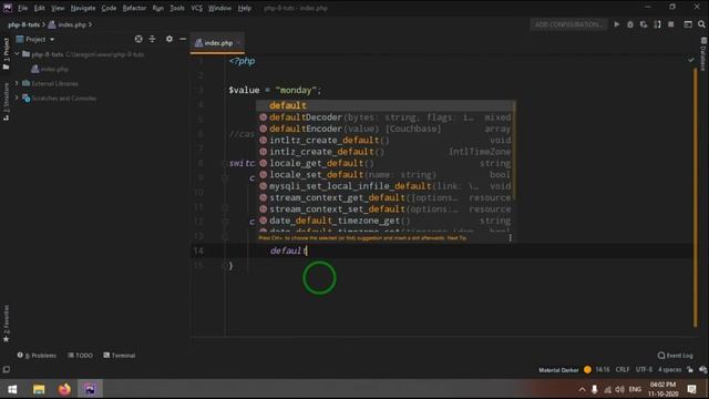 PHP 8 Tutorial Hindi Part 16 | Switch Statement | The Test Coder смотреть онлайн