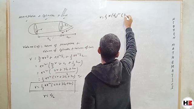 (Hemisphere+Cylinder+Cone )?Formulae Full Details (V,TSA,CSA,LSA,A etc) #Combined_Solid_Object смотреть онлайн