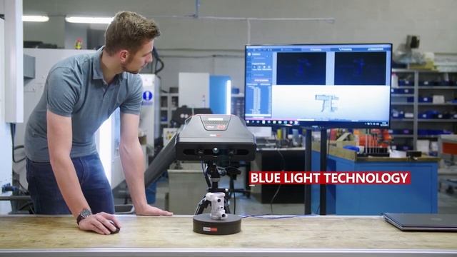 Industrial Structured Light 3D Scanner смотреть онлайн