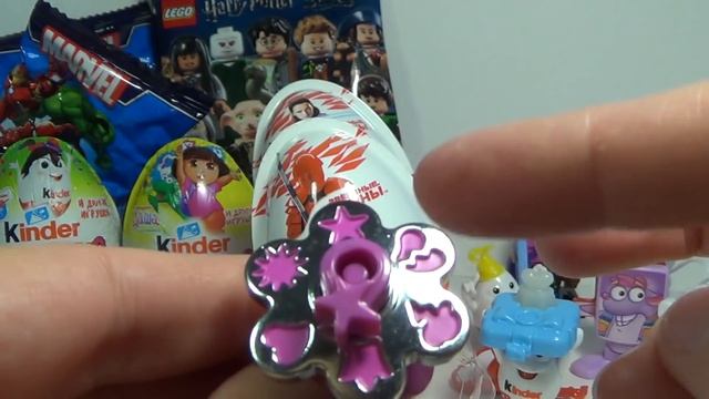 Киндерино 50 лет Киндеру Гарри Поттер минифигурки LEGO СТИРАТЕЛИ Star Wars Даша Unboxing смотреть онлайн