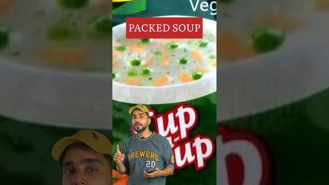 PACKED SOUP Vs HOMEMADE DAL |CALORIES IN DAL & Soup  #soup #dal #calories