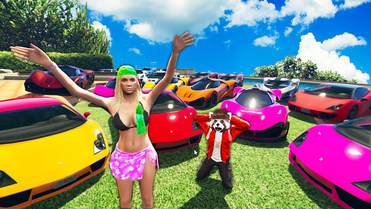 Я Дал Своей ДЕВУШКЕ Мою Кредитную Карту в ГТА 5 РП смотреть онлайн