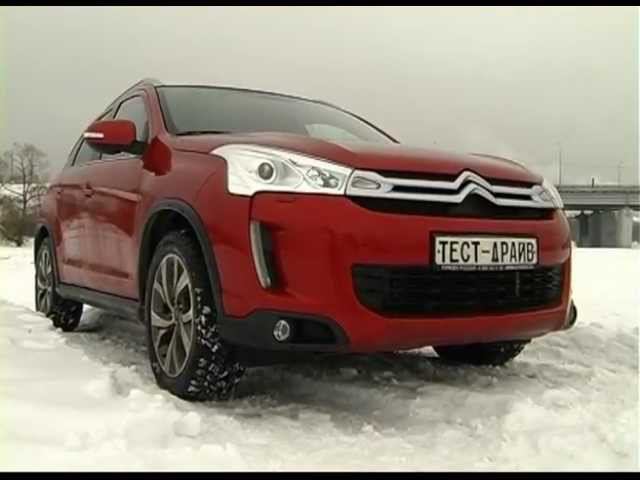 тест- драйв Citroen C4 Aircross