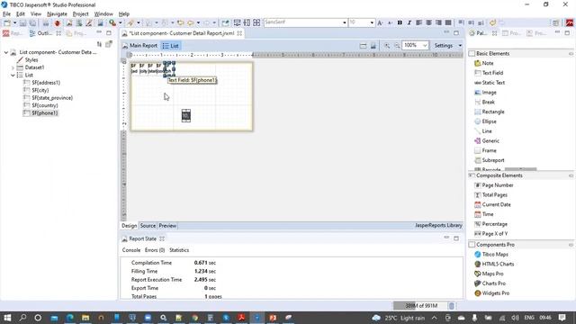 035 | BI - Jaspersoft Reports | List Component in Jaspersoft Design Studio смотреть онлайн