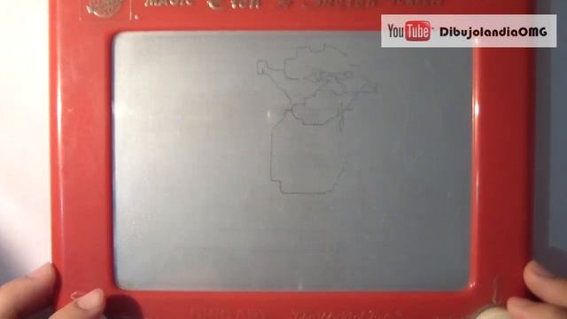 Dibujando a Yoda de star wars en etch a sketch magic screen drawing смотреть онлайн