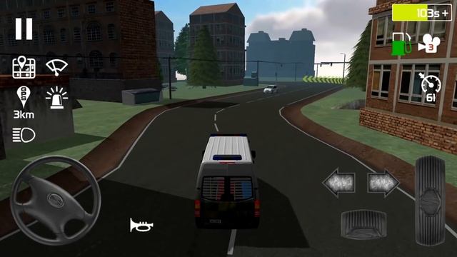 Emergency Ambulance Simulator #5 - Simulator Game Android Gameplay #carsgames