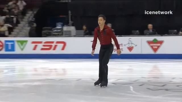 MEN SP WARM UP G1 2016 Skate Canada International смотреть онлайн