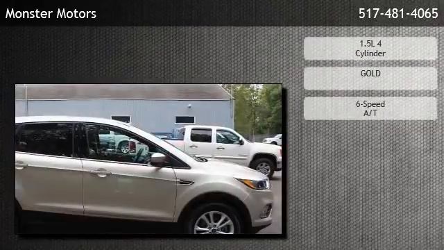 2017 Ford Escape 4d SUV 4WD SE - Chelsea смотреть онлайн