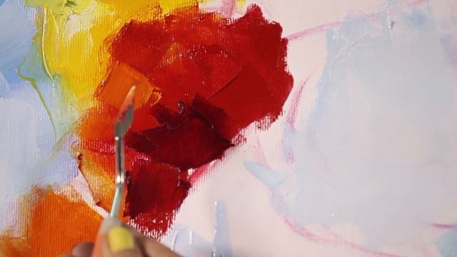 МАСТЕР - КЛАСС ЖИВОПИСИ. Как нарисовать цветы / Lesson oil painting смотреть онлайн