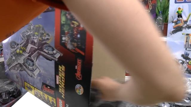 Музей ЛЕГО Распаковка набора LEGO 76042 UCS HELICARRIER смотреть онлайн