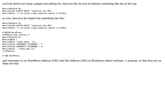 Wordpress: wp-admin redirect loop with ssl (3 Solutions!!) смотреть онлайн