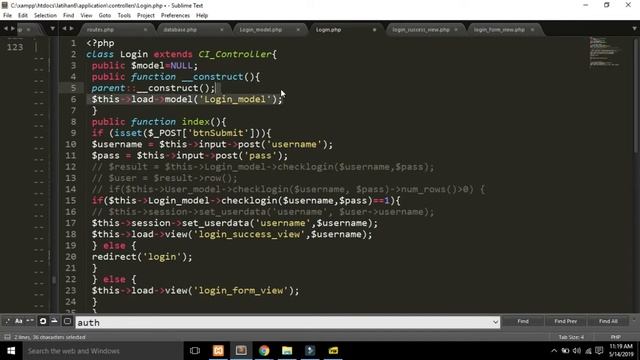 Framework PHP : Login Session Dan Cookie смотреть онлайн
