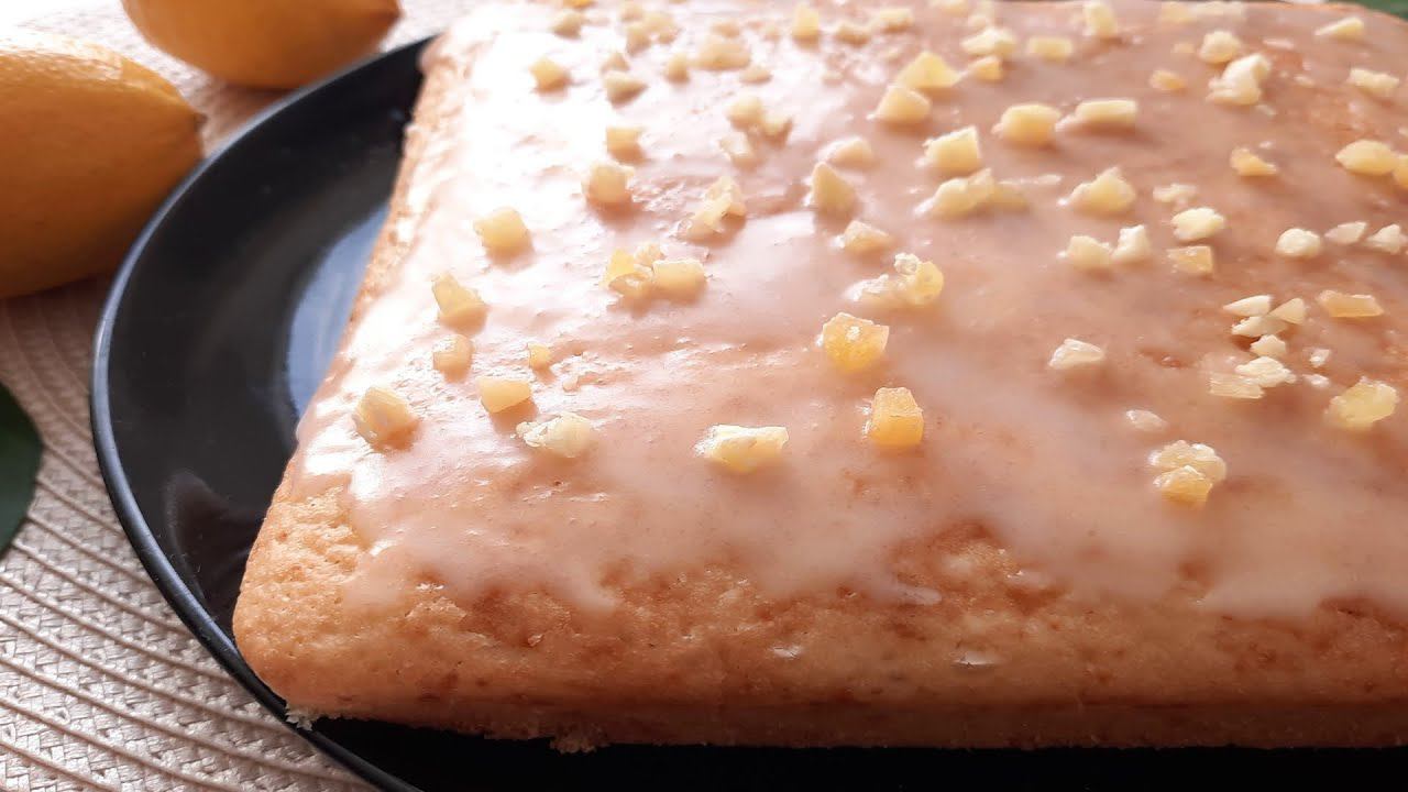 Без яиц и молока. ПОСТНЫЙ ЛИМОННЫЙ ПИРОГ. смотреть онлайн