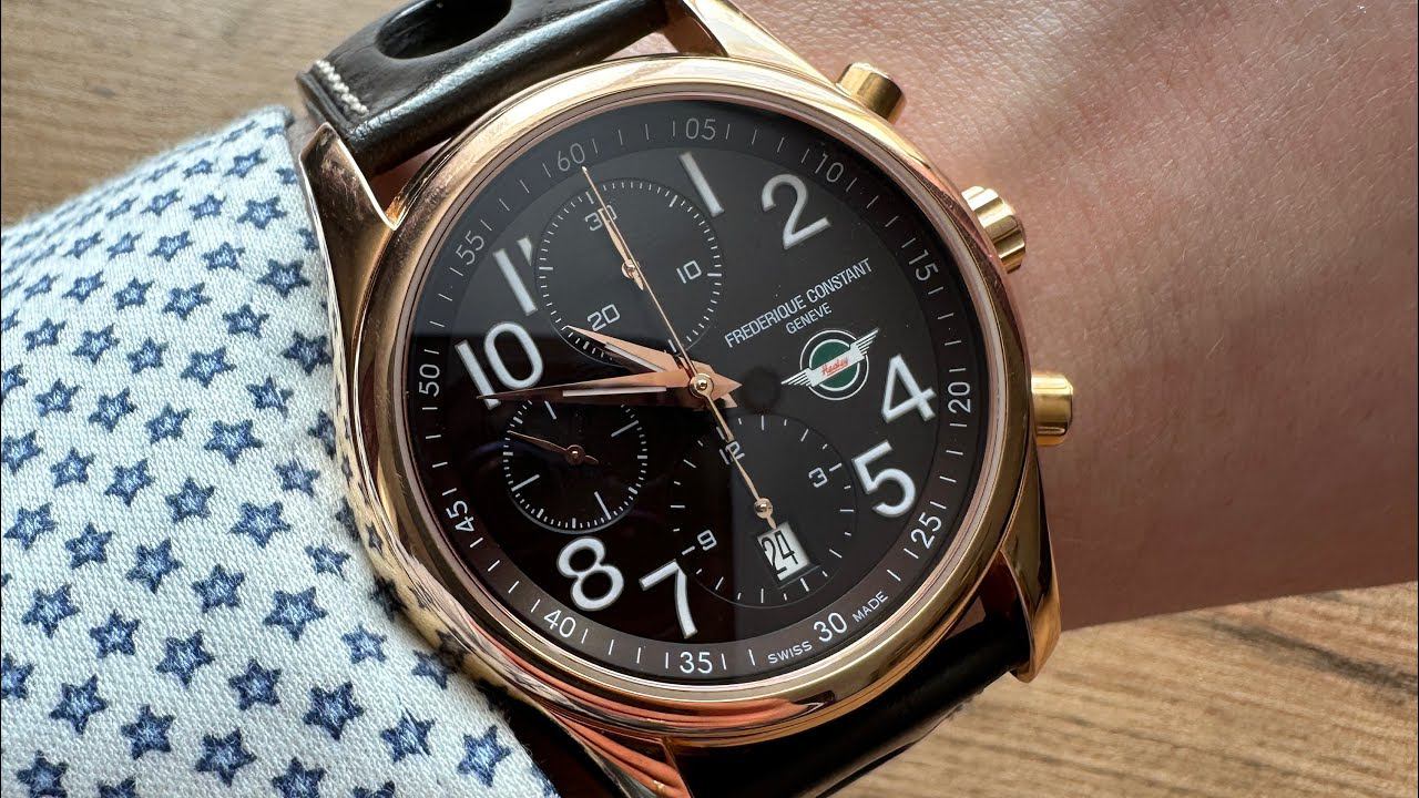 Элегантный гонщик. Обзор Frederique Constant Healey Chronograph.