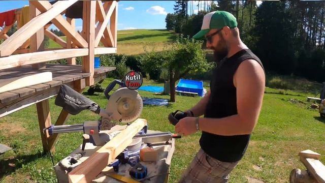 #011 - Jak vyrobit zábradlí na schody - Kutil Tom - Kutilství - Diy - návod CZ смотреть онлайн