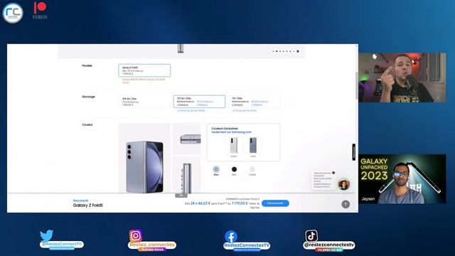 Galaxy Z Flip 5, Z Fold 5, Watch 6, Tab S9 series Samsung vous a-t-il convaincu ? смотреть онлайн