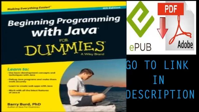 Beginning Programming with Java For Dummies PDF смотреть онлайн