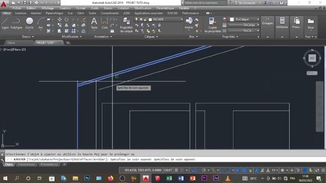 COMMENT FAIRE UNE FACADE AVEC AUTOCAD ? смотреть онлайн