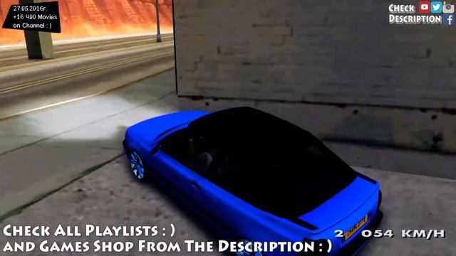 Volkswagen Golf III Charlotte - GTA San Andreas _REVIEW смотреть онлайн