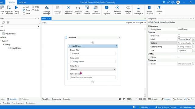 UiPath Tutorial - Complete Guide on Input Dialog Box | ExpoHub смотреть онлайн