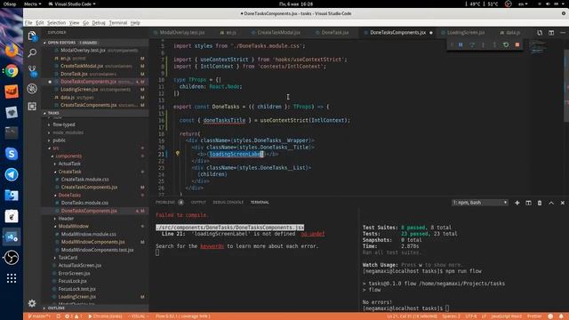 TODO-шка на React Hooks: интернационализация смотреть онлайн