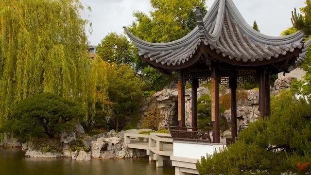Китайский сад Lan Su (Lan Su Chinese Garden), Портленд,США