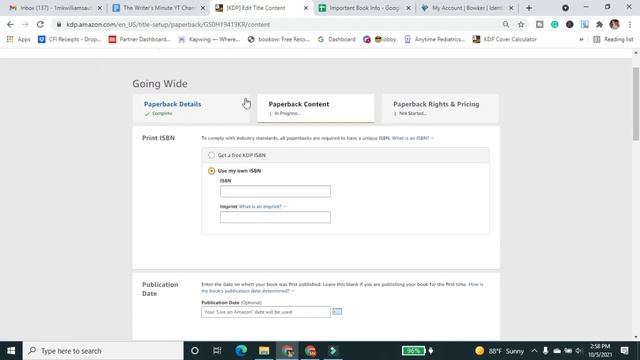 How do I find my ISBN imprint? KDP is asking for my ISBN imprint, what is that? | Self-Publishing смотреть онлайн