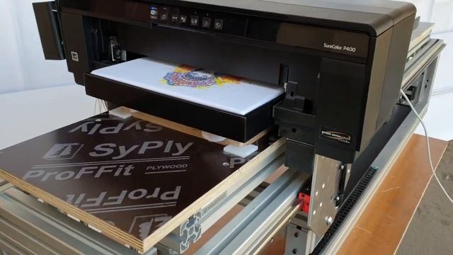 Текстильный принтер A3T-P400 Double смотреть онлайн